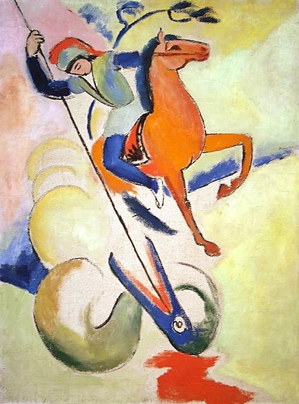 August Macke Heiliger Georg